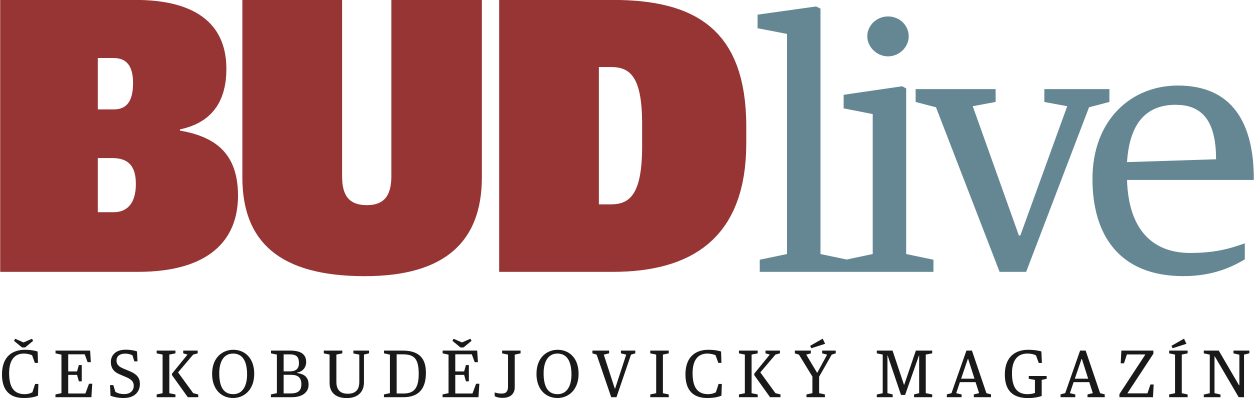 Logo BUDlive Českobudějovický magazín